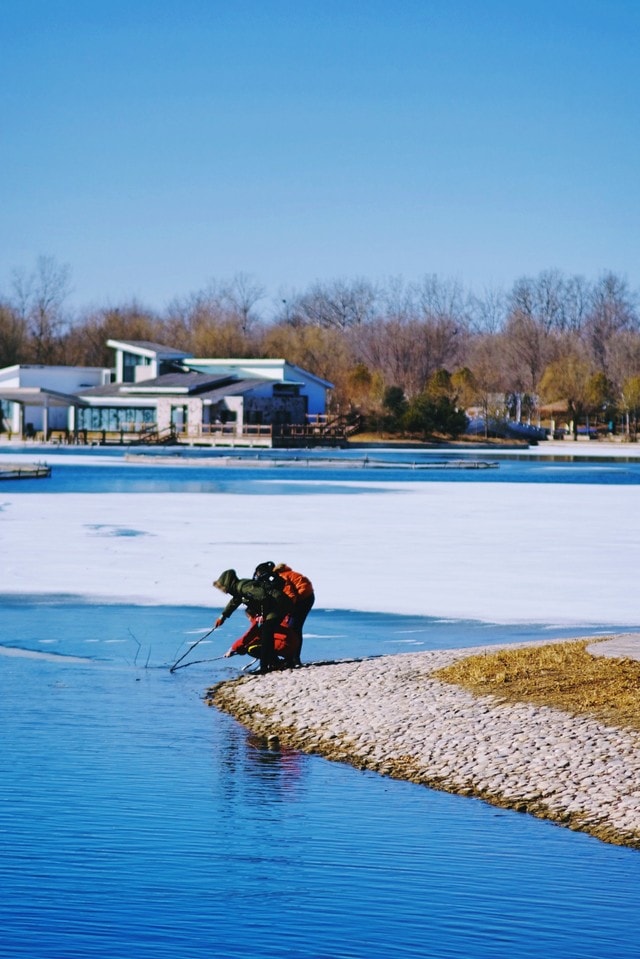 water-winter-sky-water-resources-waterway 图片素材