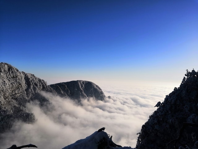 yunhai-mountain-sky-mountainous-landforms-mountain-range-mountain picture material