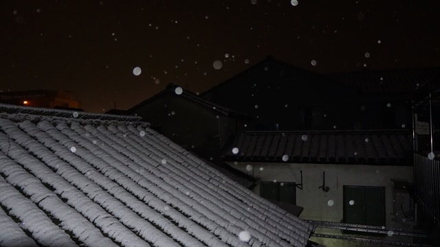 sky-snow-night-atmosphere-roof 图片素材