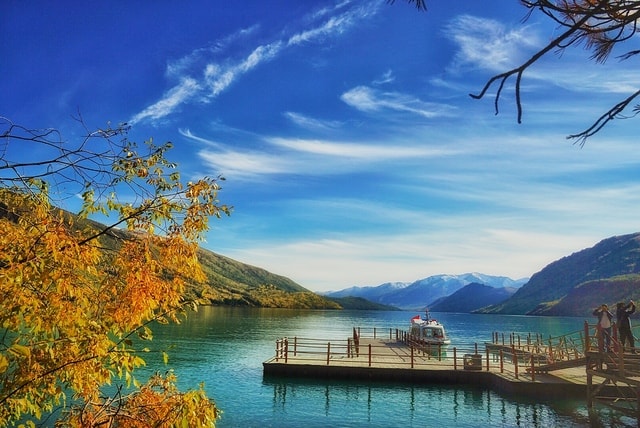 nature-lake-sky-water-reflection picture material
