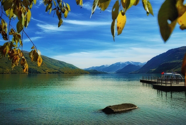 nature-water-sky-lake-sea 图片素材