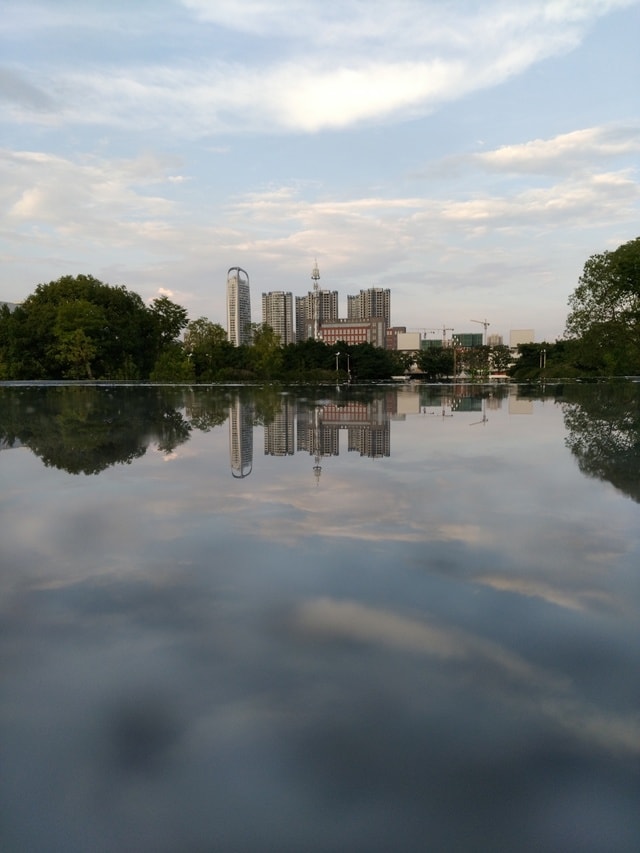 reflection-sky-water-river-water-resources 图片素材
