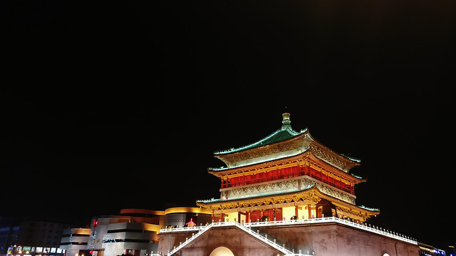 西安钟楼 图片素材