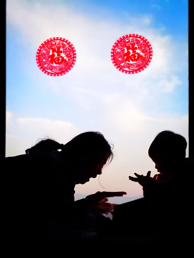 people-man-silhouette-red-sunset 图片素材