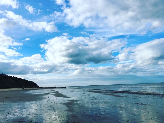 sky-sea-ocean-water-cloud picture material