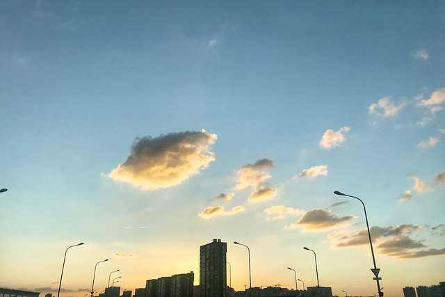 sky-sunset-cloud-no-person-landscape 图片素材