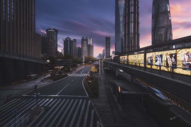 building-shanghai-color-scenery-city 图片素材