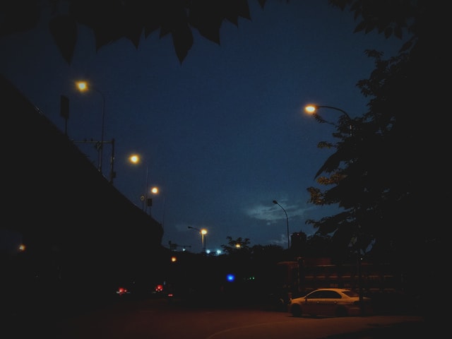 sky-night-light-atmospheric-phenomenon-midnight 图片素材