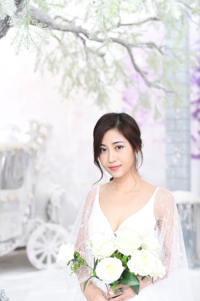 flower-bride-woman-photograph-flower-arranging 图片素材