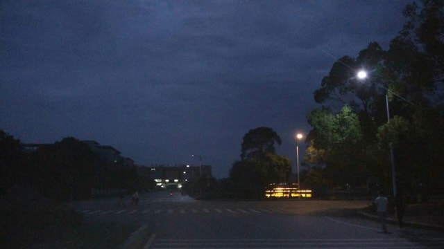 sky-night-street-light-atmosphere-light 图片素材