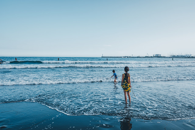 water-sea-ocean-sky-beach picture material