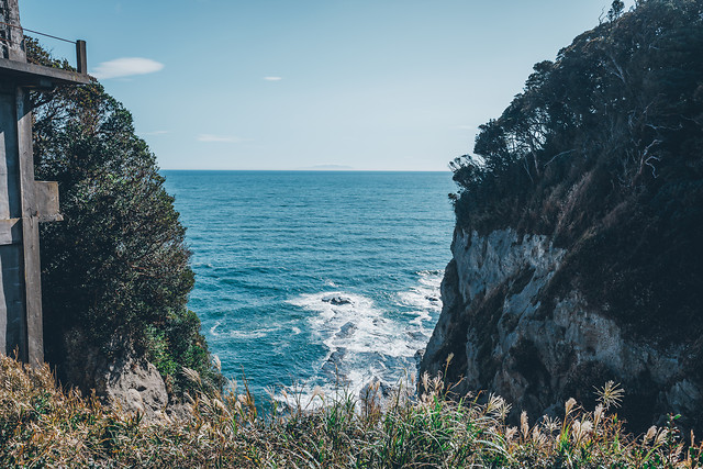 sea-sky-ocean-water-rock picture material