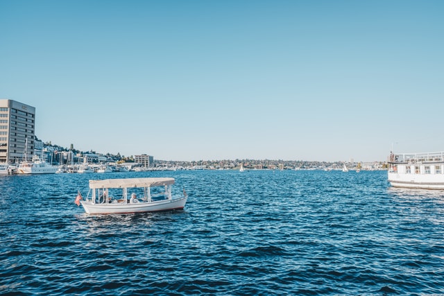 sea-water-sky-boat-ocean picture material