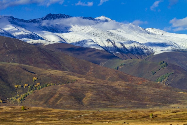 mountain picture material