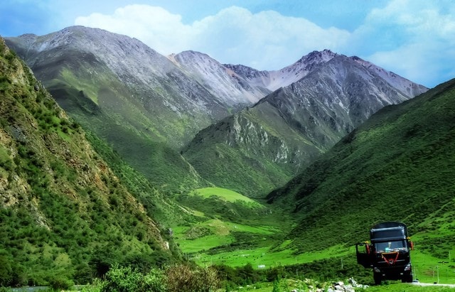 highland-mountainous-landforms-valley-mount-scenery-nature-reserve 图片素材