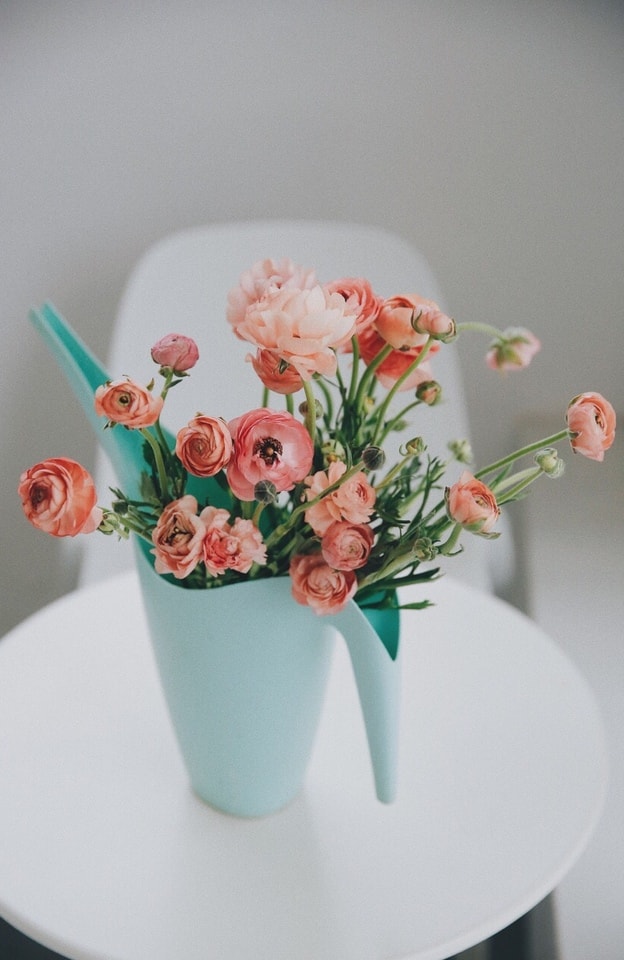 flower-scenes-flowerpot-pink-bouquet 图片素材