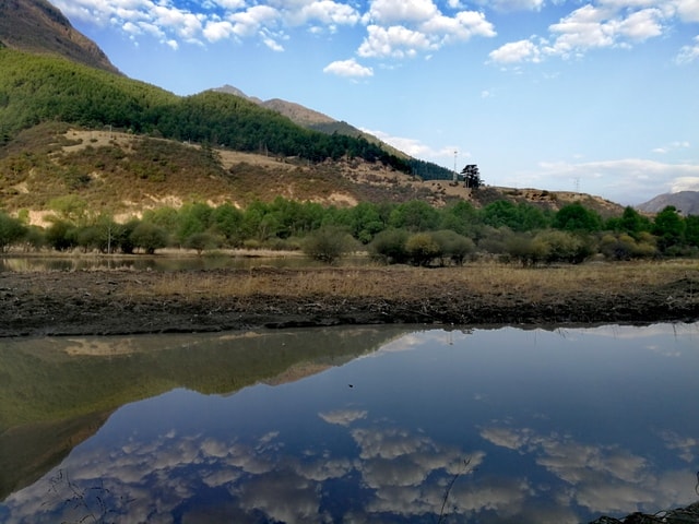 reflection-body-of-water-water-resources-sky-water 图片素材