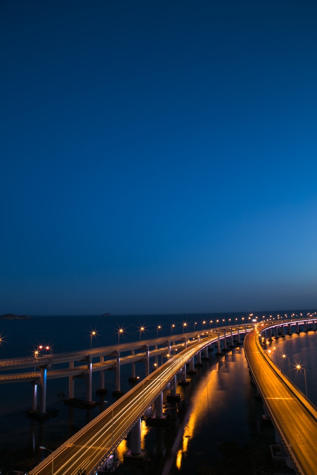 sky-sea-dusk-water-evening 图片素材