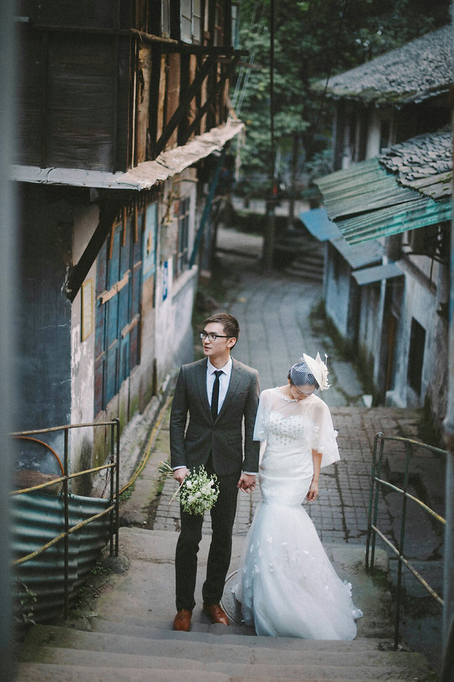 wedding-bride-veil-groom-people picture material