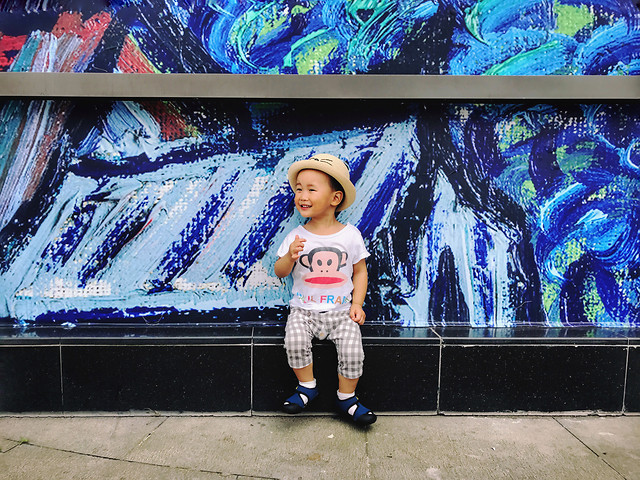 blue-people-child-desktop-graffiti 图片素材