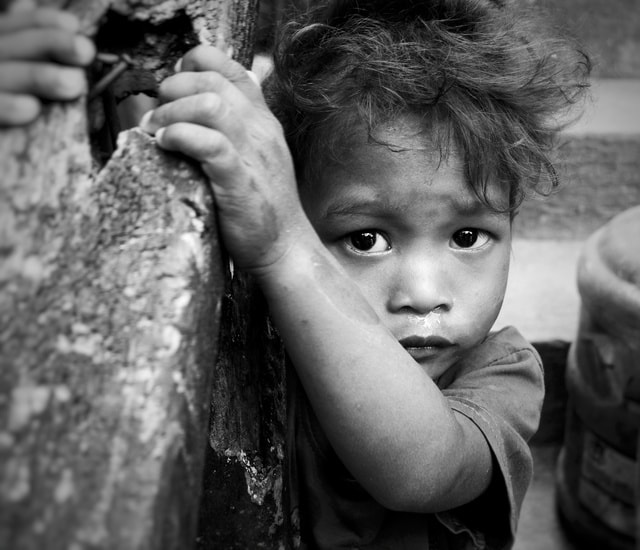 child-photograph-black-black-and-white-nose 图片素材