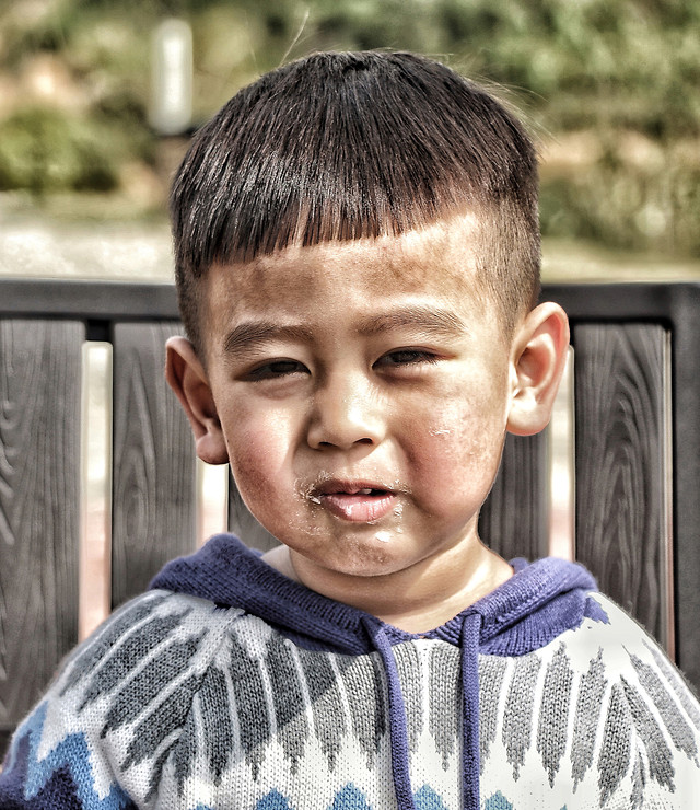 child-portrait-people-boy-cute 图片素材