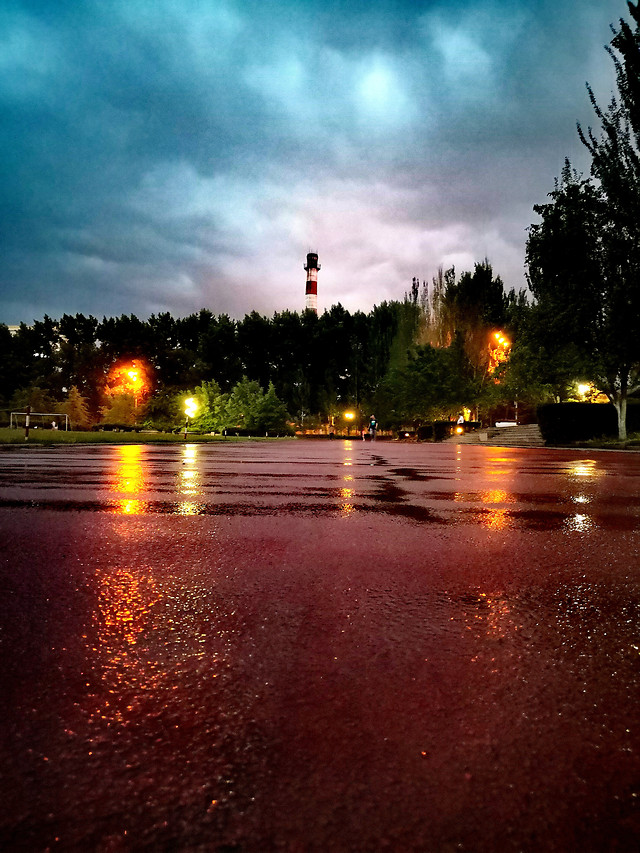 sunset-reflection-dawn-water-sky 图片素材