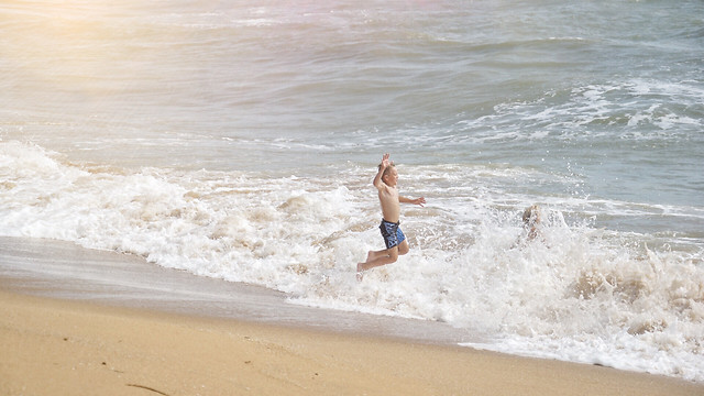 beach-sand-sea-seashore-water picture material