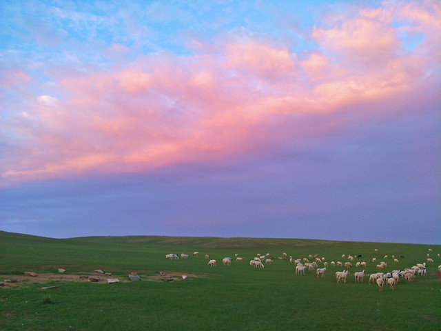 no-person-outdoors-sky-grassland-landscape 图片素材