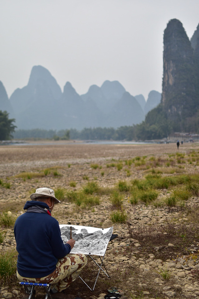 people-landscape-mountainous-landforms-mountain-travel picture material