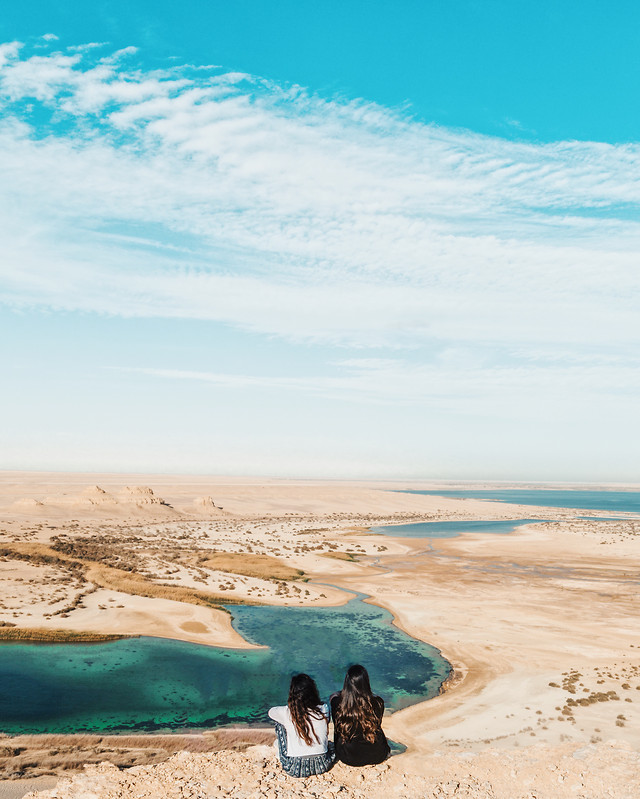 sand-water-travel-summer-sky 图片素材