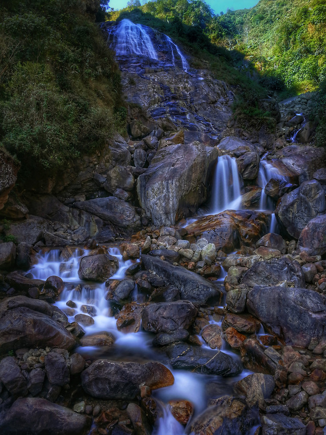 water-waterfall-river-rock-stream picture material