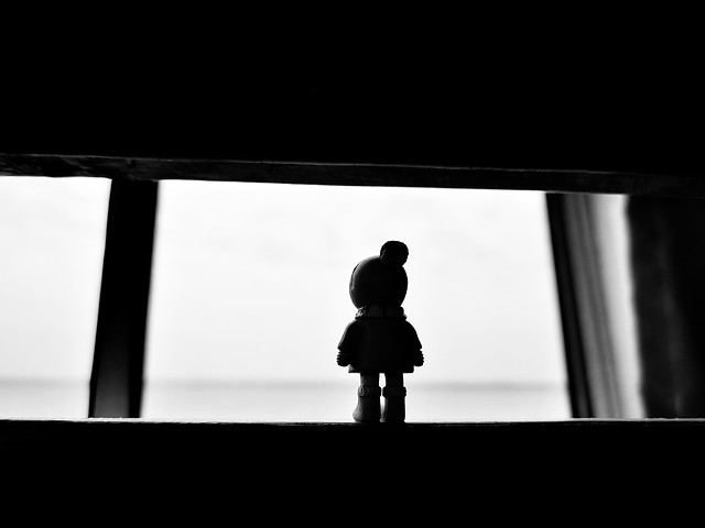 silhouette-man-people-city-indoors picture material