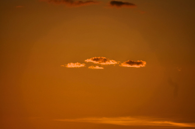 sunset-landscape-backlit-light-sky picture material