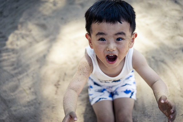 child-people-beach-baby-son 图片素材