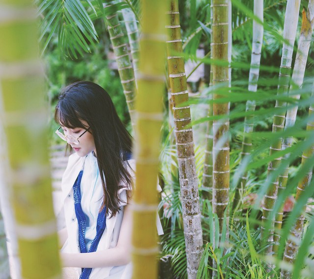 nature-summer-outdoors-woman-relaxation 图片素材