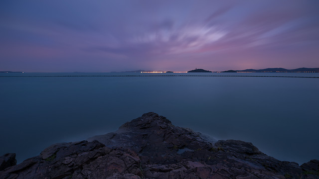 water-sunset-no-person-landscape-sea 图片素材