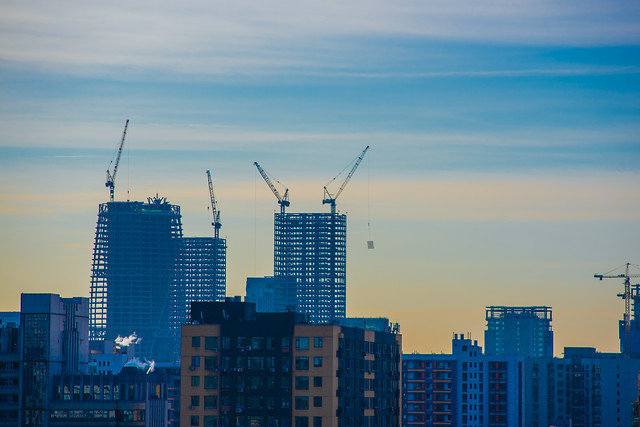 city-architecture-skyscraper-downtown-skyline 图片素材