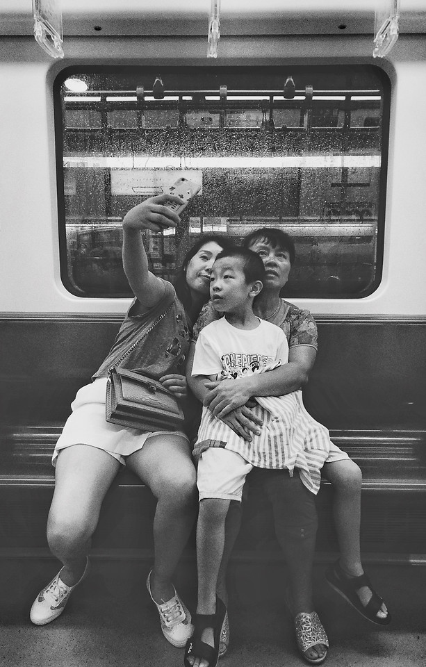 people-two-white-one-adult 图片素材