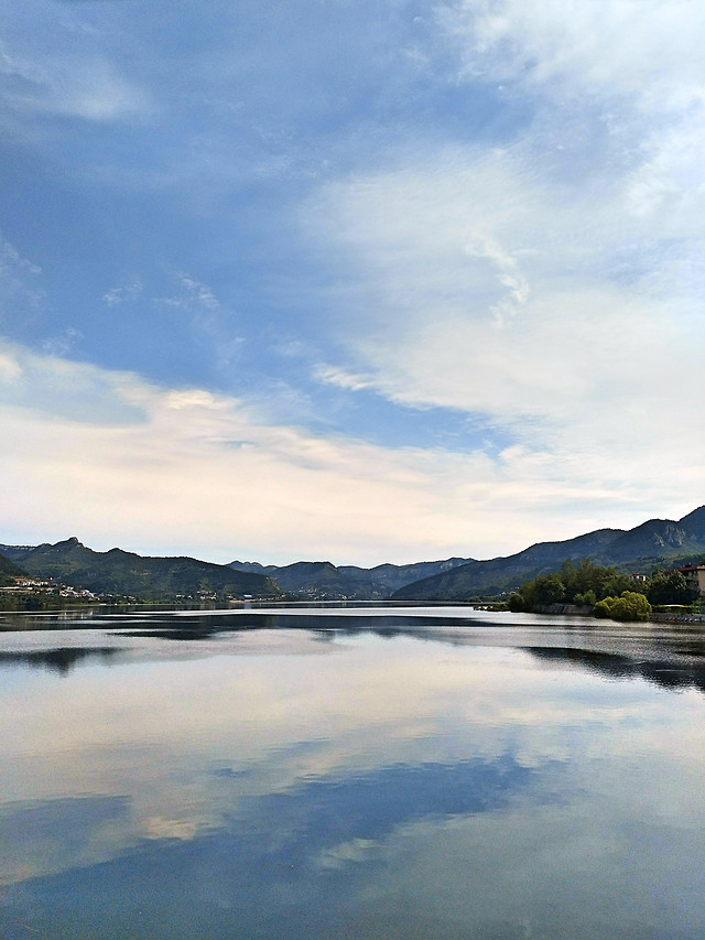 water-reflection-sky-nature-lake 图片素材