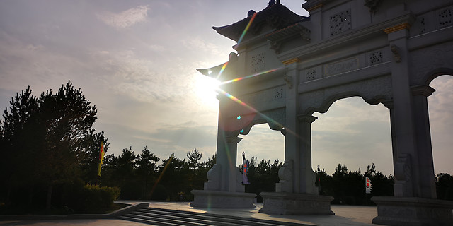 sky-architecture-tree-evening-no-person 图片素材