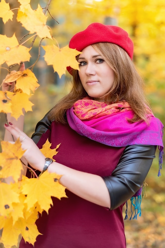 maple-leaves picture material