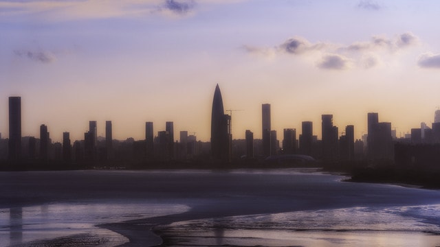 skyline-city-sky-cityscape-skyscraper 图片素材