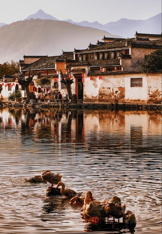 water-reflection-river-tourism-city 图片素材