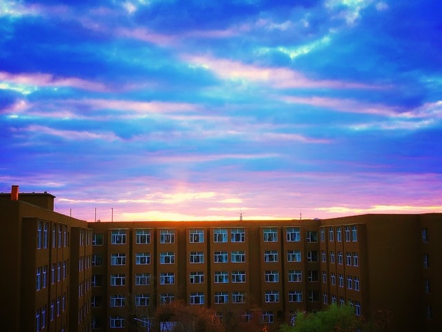 sky-architecture-dawn-evening-sunset 图片素材