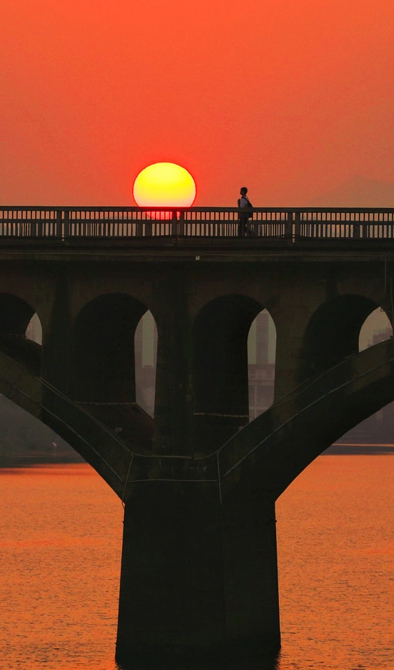 sunset-sky-dawn-water-evening 图片素材