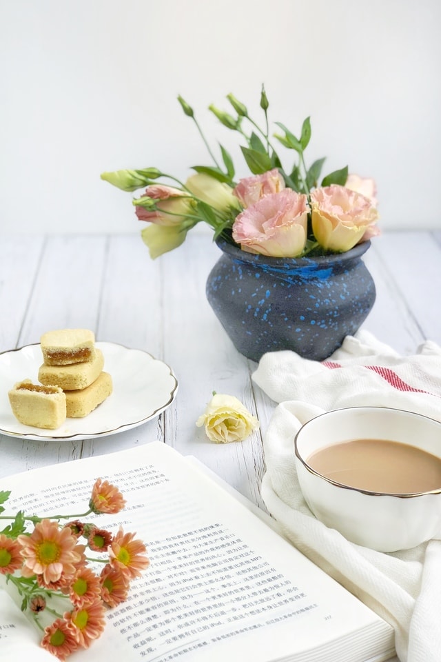 food-breakfast-table-milk-tea-still-life picture material