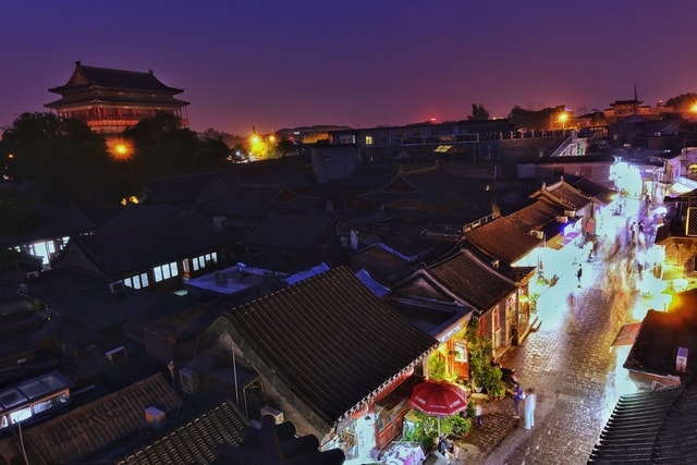 city-sky-evening-tourism-dusk picture material