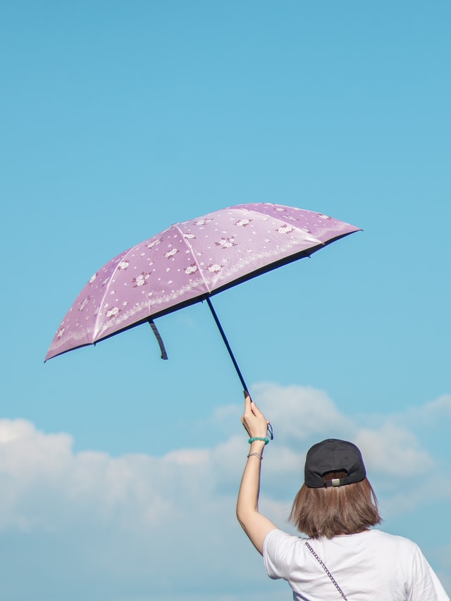 umbrella-sky-summer-leisure-people picture material
