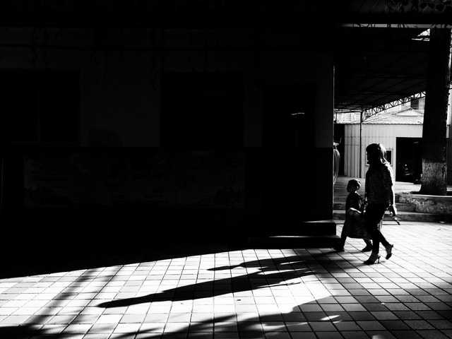 black-and-white-shadow-light-architecture-monochrome picture material